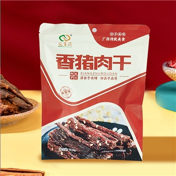 桂林牧生源食品猪肉干100g(麻辣味)两袋